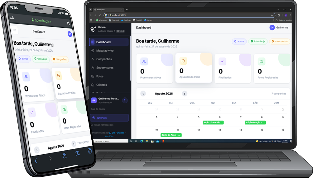 Campin – SaaS de Gestão de Distribuição de Panfletos